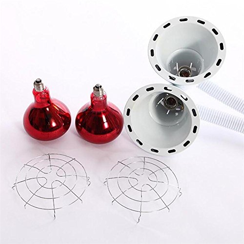 Due teste infrarosso Lampada Pavimento stare in