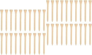 Toddmomy 200 pcs golf outdoor accessories nails supplies nail rest stand Golfs Balls Holder Ball Tray golfs cup tee tees stands Wooden Golfs Ball Pegs Golfs Ball Seat Wooden Golfs Tees