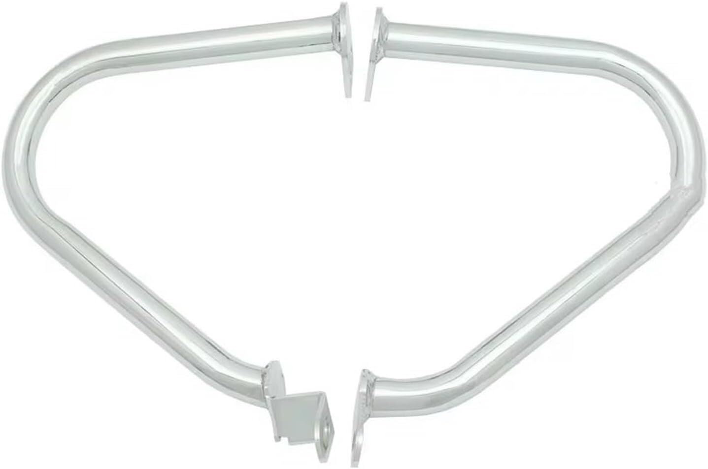 Motorcycle Highway Crash Bar Motorcycle Crash Bar Frame For Triumph For Bonneville For T100 For Thruxton For 900 2001-2015(Silver)