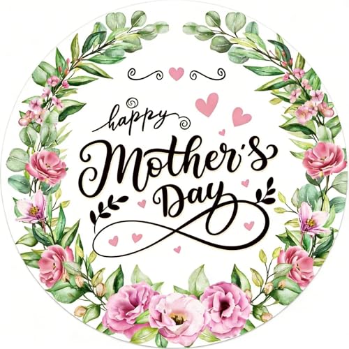 GMEMNOV 60PCS Mothers Day Stickers - 1.5" Floral Mother's Day Labels Stickers Self-Adhesive Gift Tags for Mother's Day Cards, Envelopes, Gift Wrapping & Party Supplies