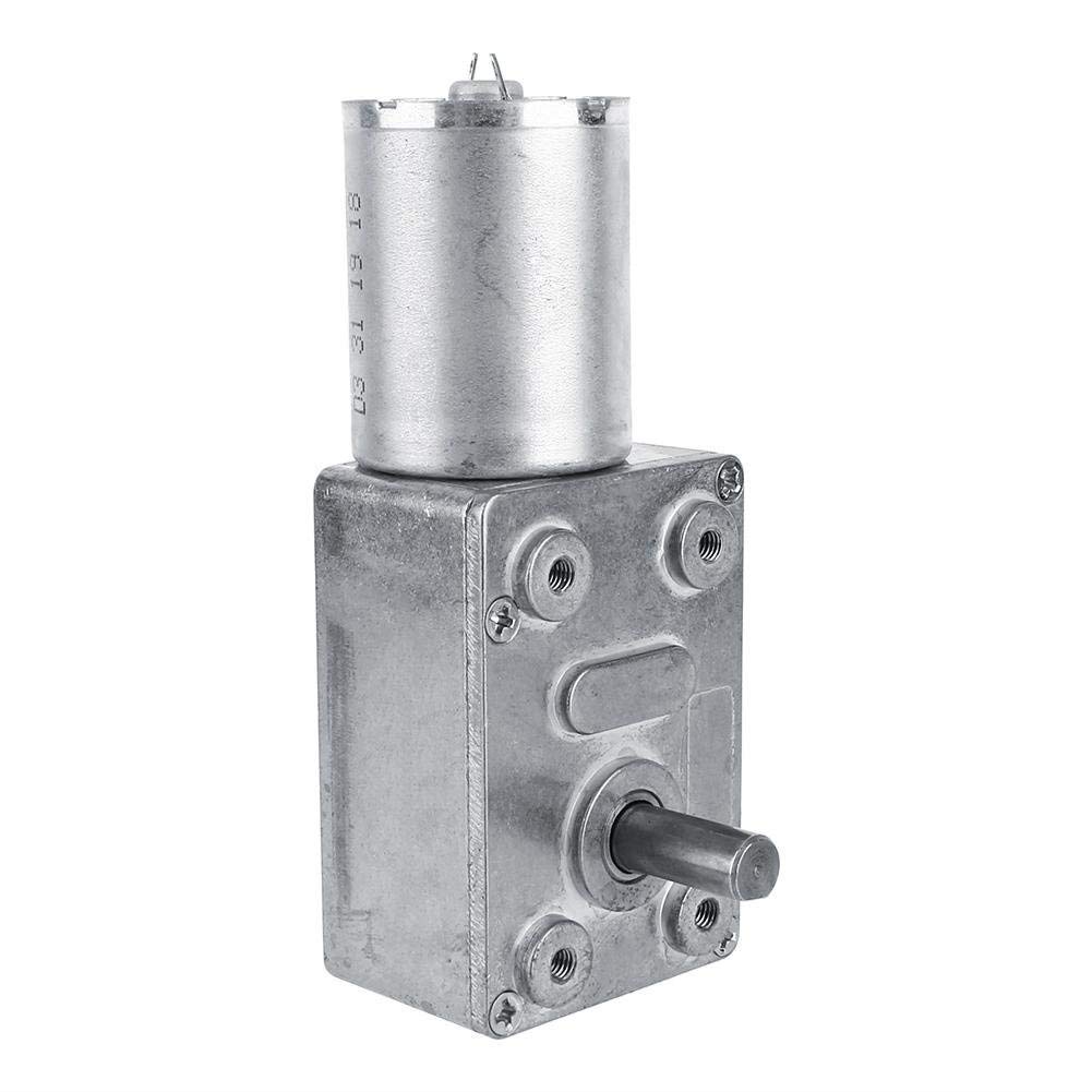 DC 12V Reduktionsmotor 2RPM Reversible Turbo Untersetzungsgetriebe Getriebemotor