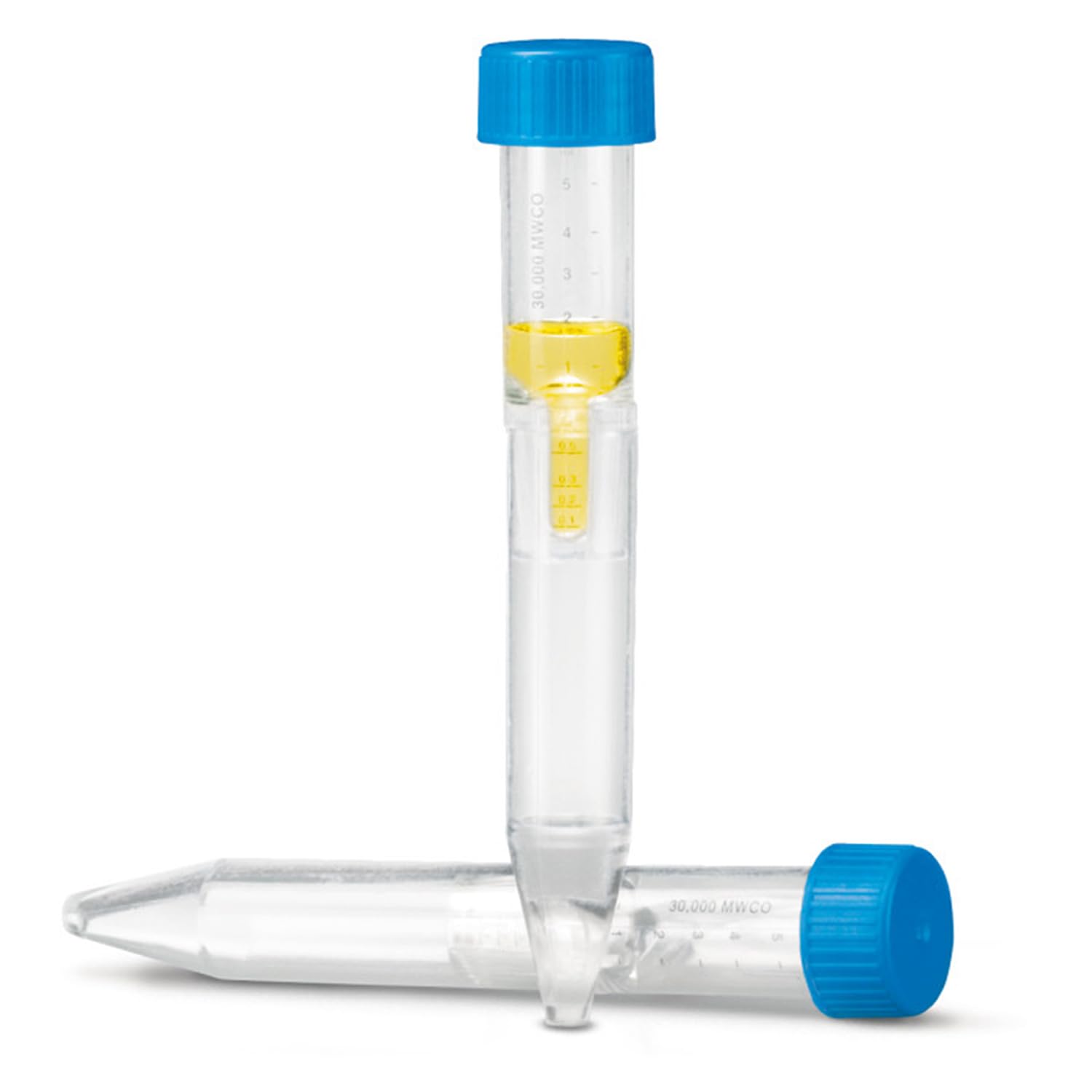 Sartorius Vivaspin 6 - Concentradores centrífugos de policarbonato (PC) con tapa, membrana de polietersulfona (PES), 10 kDa MWCO, volumen de 6 ml, 122 mm de longitud, 100 unidades