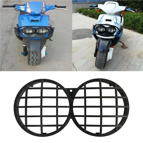 Lampe moto protégée des fissures avec cette calandre BWS - 5