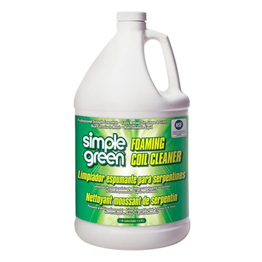 Simple Green Foaming Coil Cleaner Gallon, 128 Fl Oz (Pack