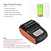 Aibecy GOOJPRT PT-210 Portable Thermal Printer Handheld 58mm Receipt Printer for Retail Stores Restaurants Factories Logistics, 10 Paper Rolls