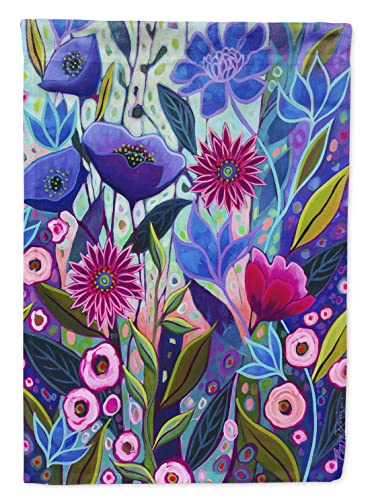 Drapeau de fleurs au motif toile violette Caroline's Treasures - 2
