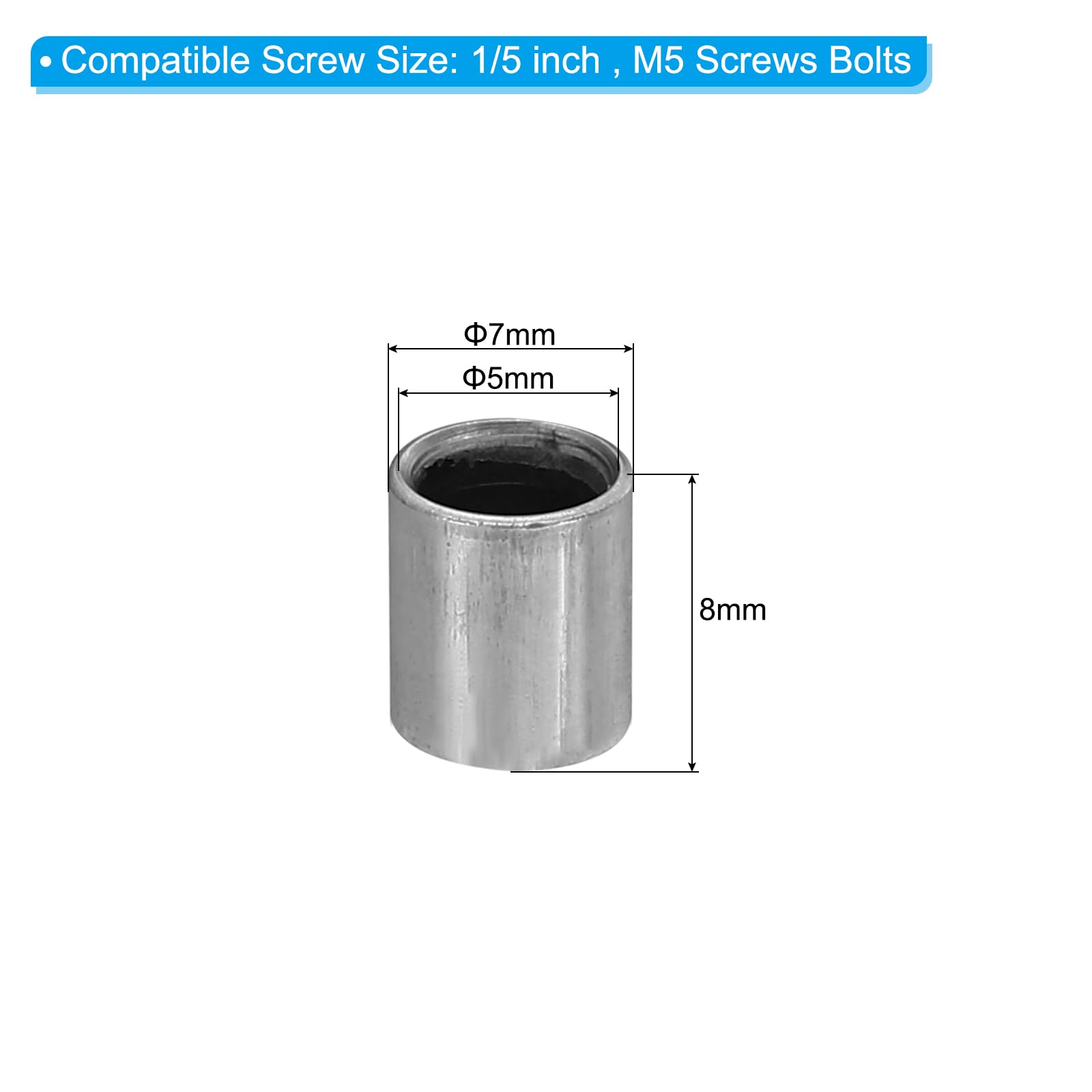 PATIKIL M5 Steel Spacers - Image 2