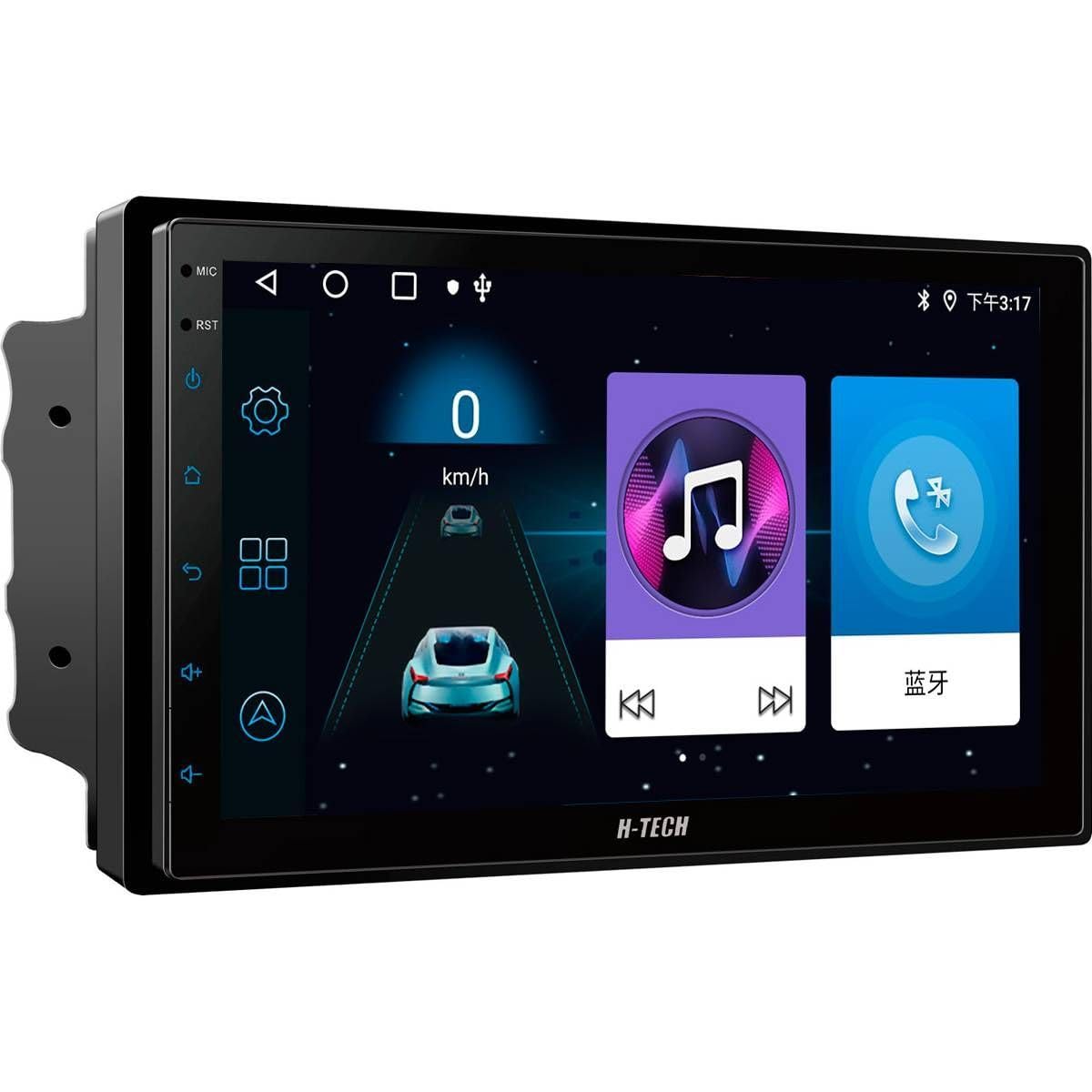 H-TECH Central Multimidia 7pol QLED QuadCore 2GB 64GB Android