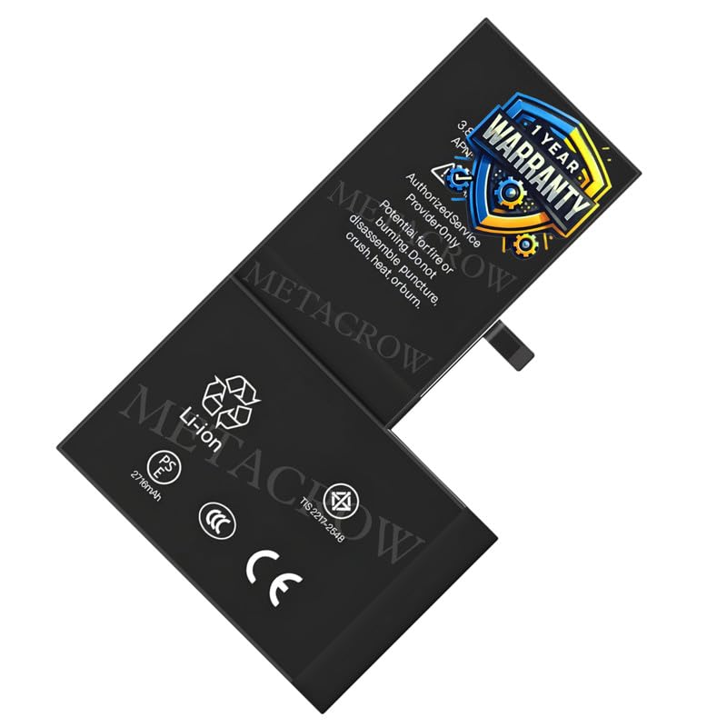 Image of Original Battery Compatible for iPhone X (A1865, A1901, A1902, A1903) - (2716mAh) - 1 Year Warranty