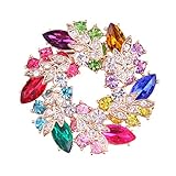 seven wolves Bauhinia Brooch Wedding Bouquets and Refined Hollow-Out Breastpin Dress Decorative Pin