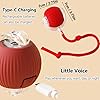 Glirops 360°Interactive Rolling Cat Ball - Automatic Chew Toy for Active Cats & Small Dogs, Smart Fast Rolling Pet Toy #1