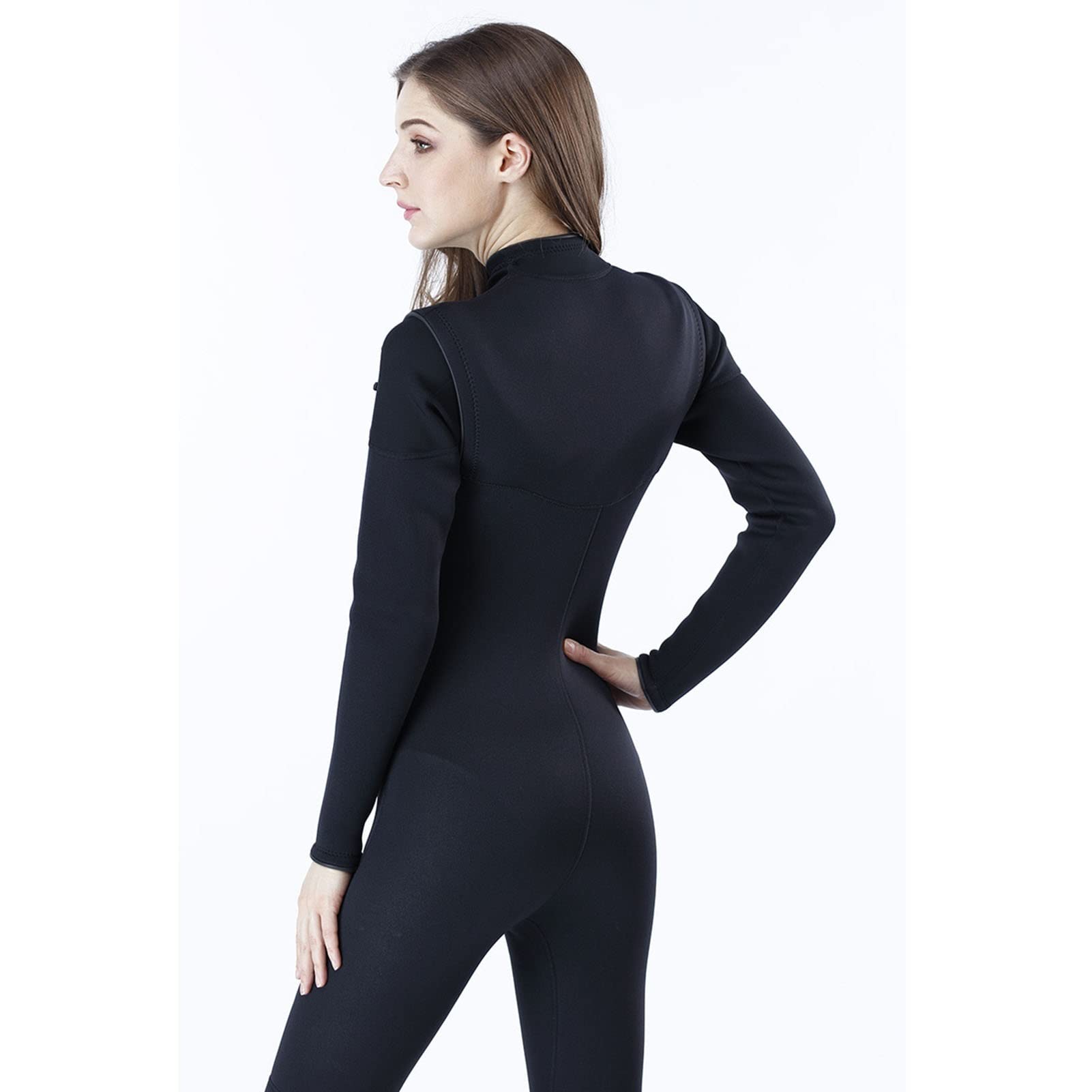 Trajes De Neopreno Completos for Mujer Traje De Neopreno De Agua Fría De 3MM Buceo Surf Snorkel Kayak Deportes Acuáticos Pesca Submarina Traje De Neopreno