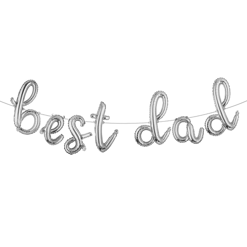 Best Dad Balloon Set Happy Fathers Day Balloons, Worlds Best Dad Balloons | Fathers Day Decorations for Party, Best Dad Decorations, Fathers Day