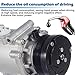AUTEX AC Compressor & A/C Clutch CO 2486AC 78588 Compatible with Lincoln Navigator Town Car Compatible with Mercury Grand Marquis Marauder 4.2L 4.6L 5.4L 6.8L