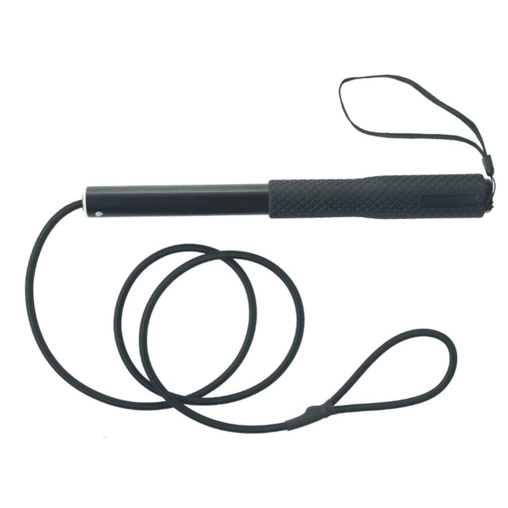 VILLCASE Juguete Flirt Pole - Juguete Interactivo para Remolcar Perros - Varita Teaser para Perros Extensible con 2 Juguetes para Perros de Cuerda de Algodón Jugando Al Aire para