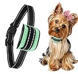 MASBRIL Dog Bark Collar - Upgrade 2019 Safe No Bark Control Device for Tiny Small Medium Dog-Stop Barking by Sound and Vibration- No Shock Human Way-Best Choice for Dog Lovers