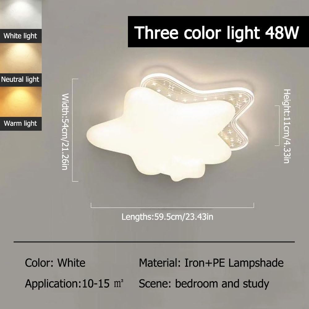 LED montażu podtynkowego oprawa oświetleniowa kremowa nowoczesna blisko lampy z białym kloszem chmurki przedszkole dla dzieci salon sypialnia 3-kolorowy skandynawski żyrandol sufitowy do pokoju