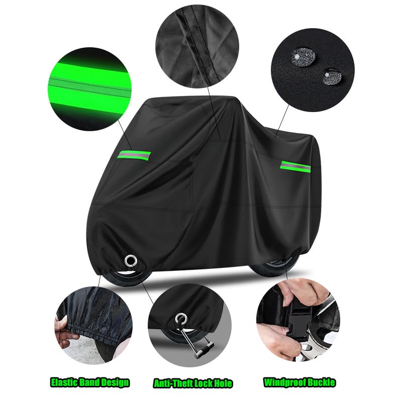 Housse De Moto Imperméable Yamaha Tenere 700 (2019+) - Taille 2XL - Protection Toutes Saisons
