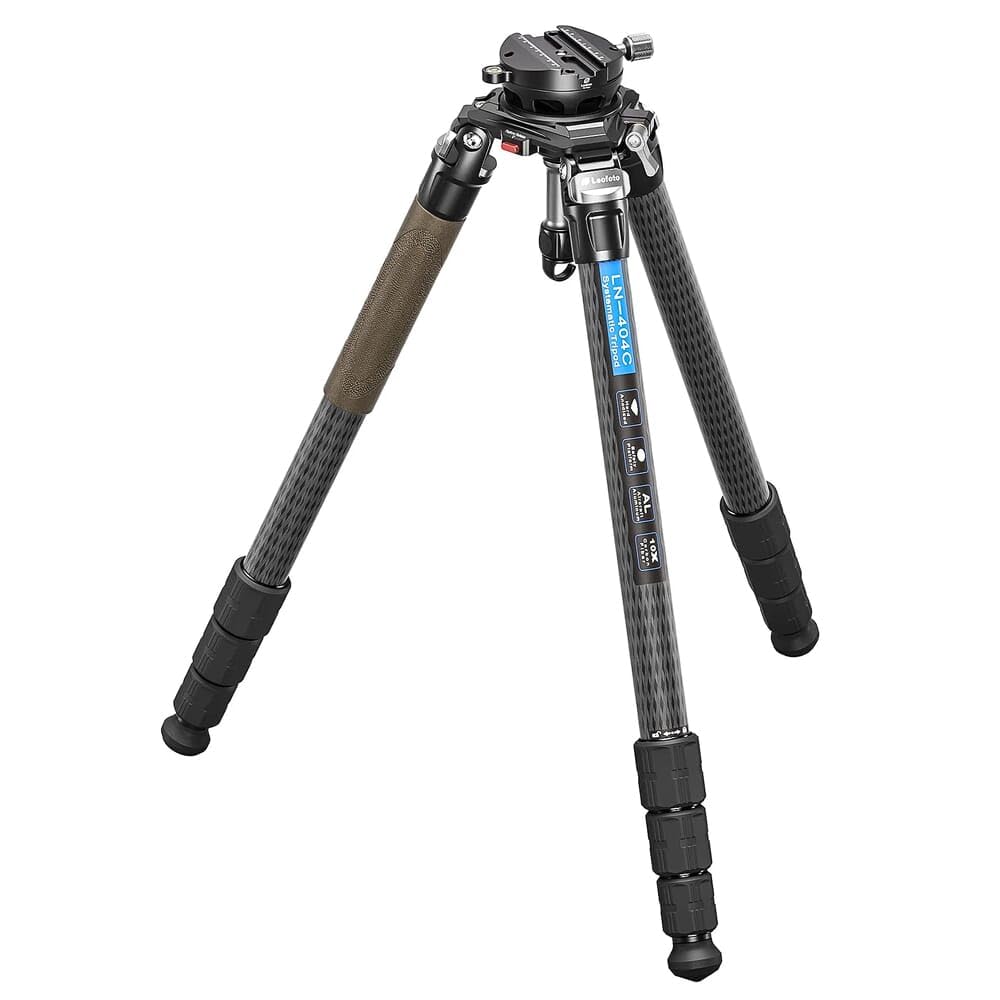 Amazon.com : Leofoto LN-404 C Heavy Duty Carbon Fiber Tripod with