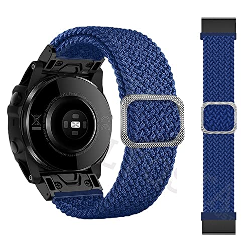 Bracelet nylon Garmin Fenix 7X 6X Pro 5X TACTIX 26mm agate