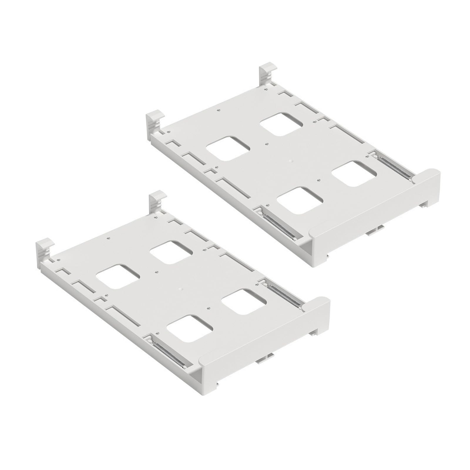 ZEPFJHE 2Pcs Beverage Can Dispenser, Hanging Storage Rack for Fridge Freezer Can for Refrigerator