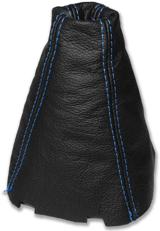 Ltd Compatible with Shift Boot for Mercedes-Benz Metris 2014-2020 Leather Blue Stitching