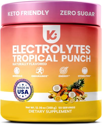 Keppi Keto Electrolytes Powder No Sugar - Sugar Free Electrolytes