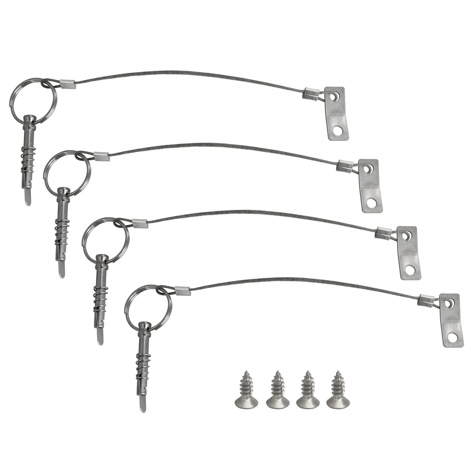 Quick Release Pin w/Drop Cam & Spring Lanyard Prevents Loss, yyangz