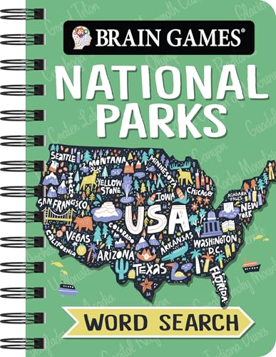 Brain Games - To Go - National Parks Word Search