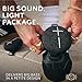 Ultimate Ears MINIROLL Ultra-Portable Waterproof Bluetooth Speaker, Big Bass, IP67 Dustproof, 131 ft Range - Gentle Black
