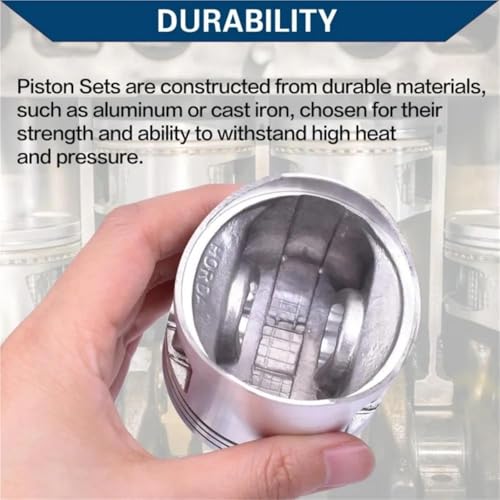 Kit segments piston moto 53mm contre perte puissance CA250 - 4