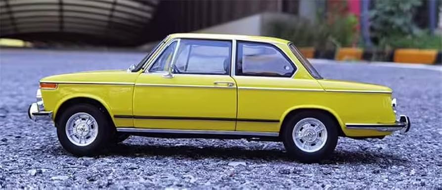 for kyosho for BMW 2002 for tii Yellow 1:18 Truck Pre-Built