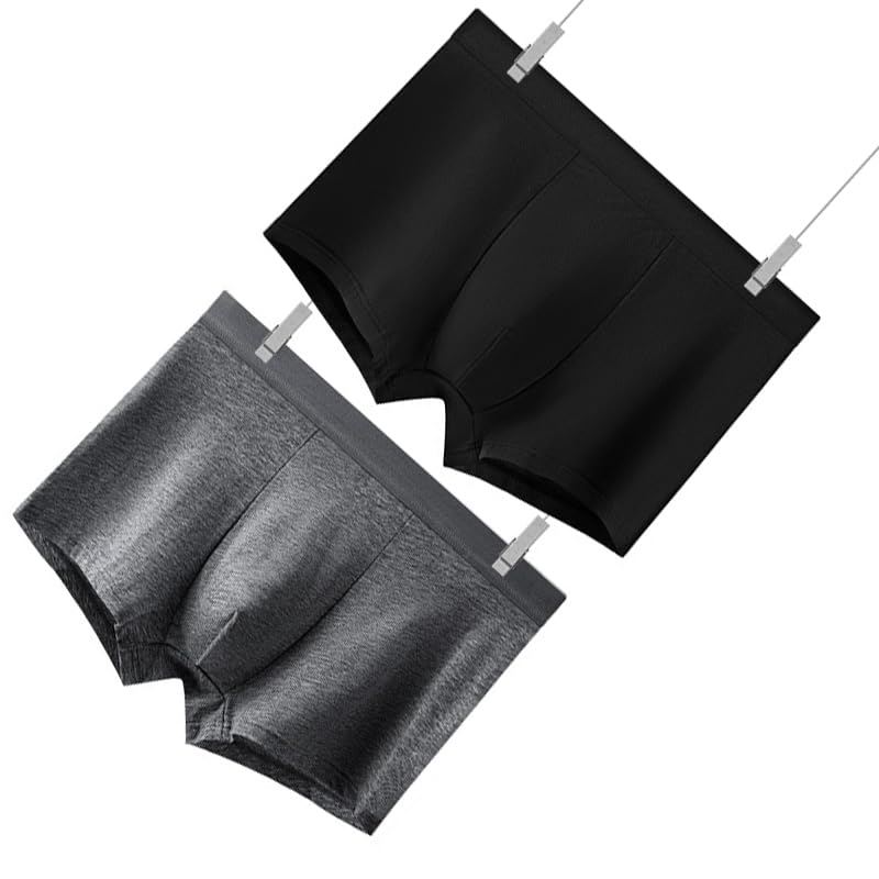 2PCS Men's Briefs,Mens Sport Underwear for Soft Comfort and Breathable2