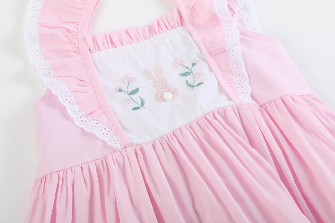 Lil cactus Baby and Girls Easter Bunny Dress
