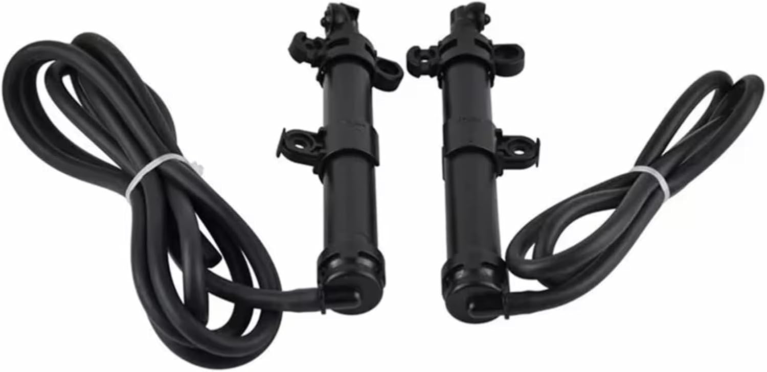 Car Bumper Headlamp Washer Nozzle Cover for Land for Rover for Range for Rover for Evoque 2012 2013 2014 2015 2016 2017 2Pcs Headlight Washer Nozzles LR024211 LR024209