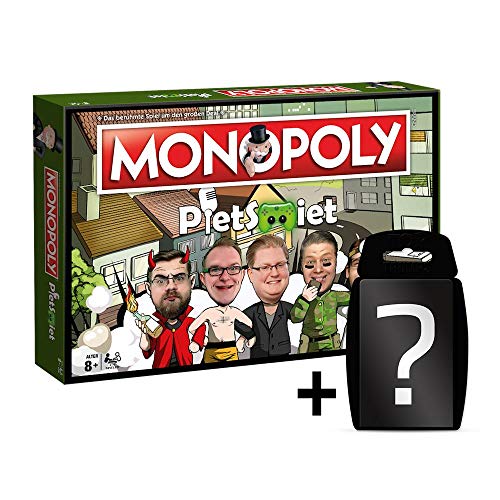 Preisvergleich Produktbild PietSmiet - Monopoly - Brettspiel - Deutsch / Set inkl. Kartenspiel