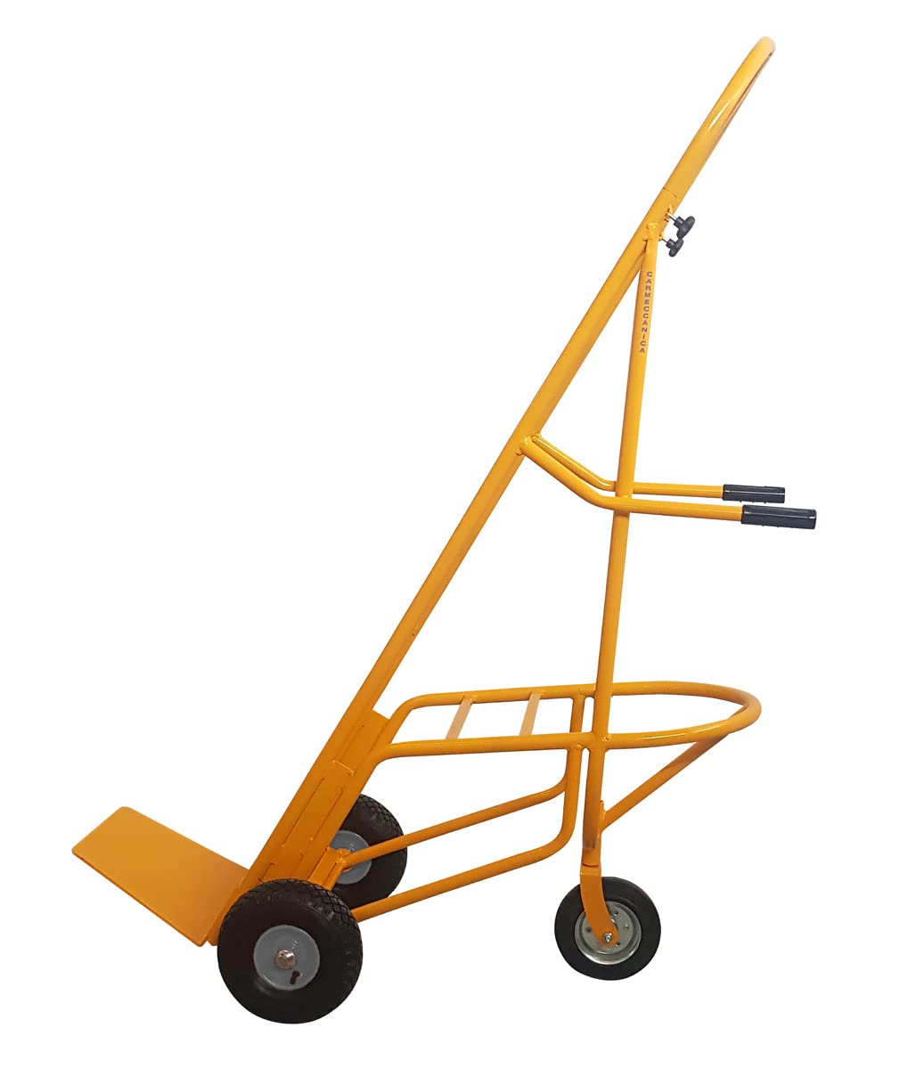 art018pn-02 carro bicicletta-portacasse con altura regulable ruedas impinchable, 0 W, 0 V, Amarillo, Juego de 100 piezas