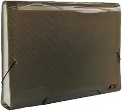 ACP 1027FM, Pasta Sanfonada Plástica, A4, 12 Divisões, Fume