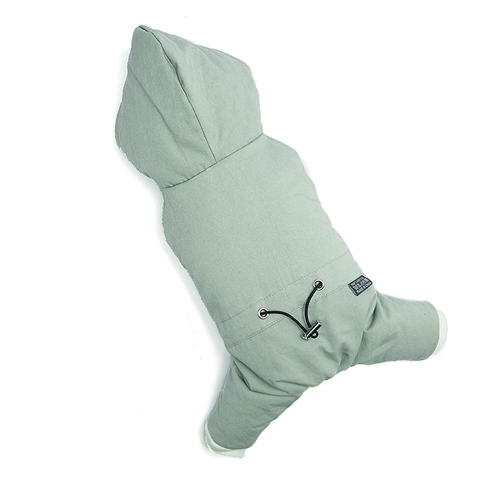 Manteau d'hiver pour chien chihuahua vert taille L protecteur