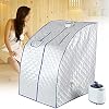 Stoomsauna Draagbare Pot, Saunacabine Sauna Baddoos Afslanken Lichaamsgezicht, 2L Spa Steamer Sauna Tent Met…