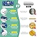 ACRABROS Toddler Nap Mat with Pillow and Blanket, Extra Large Rolled Napping Mats,Slumber Bags for Boys Girls,Kids Sleeping Bag for Daycare, Preschool Travel Camping, Dinosaur