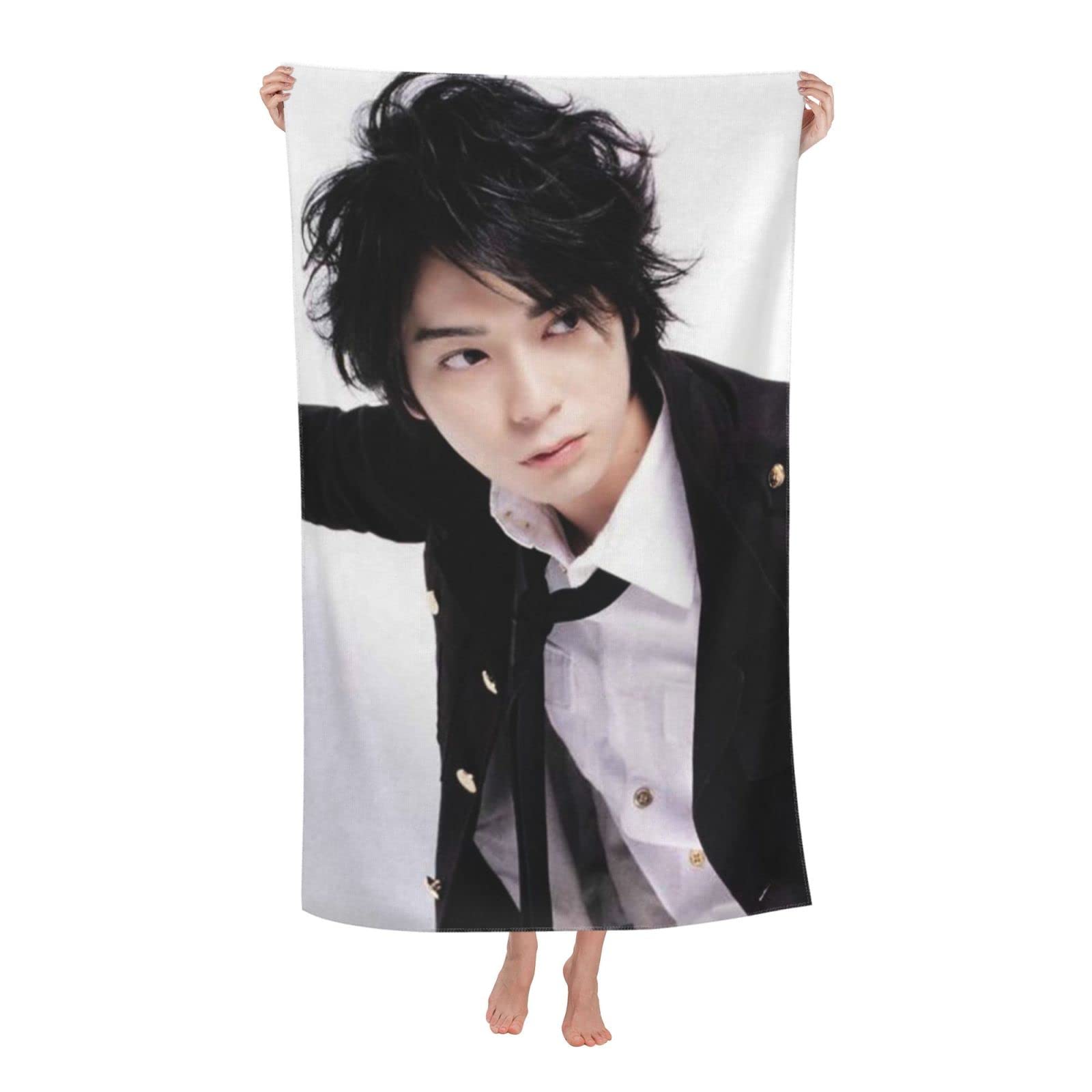 Amazon.co.jp: 松本 潤まつもとじゅん ビーチタオル バスタオル 抗菌