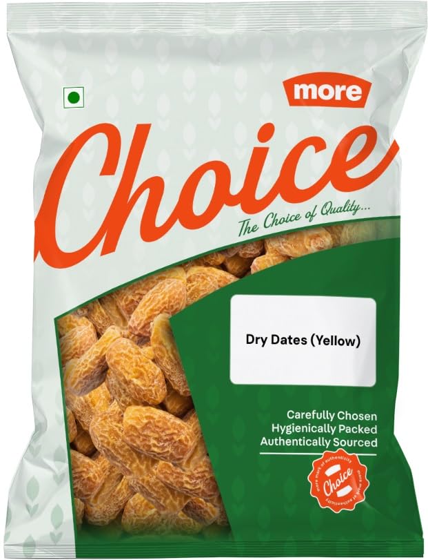 Image of More Choice Dry Dates Yellow (Chhuhara) 200 gm