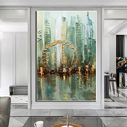 Impression mur art photo de haute qualité sur toile au design architectural urbain