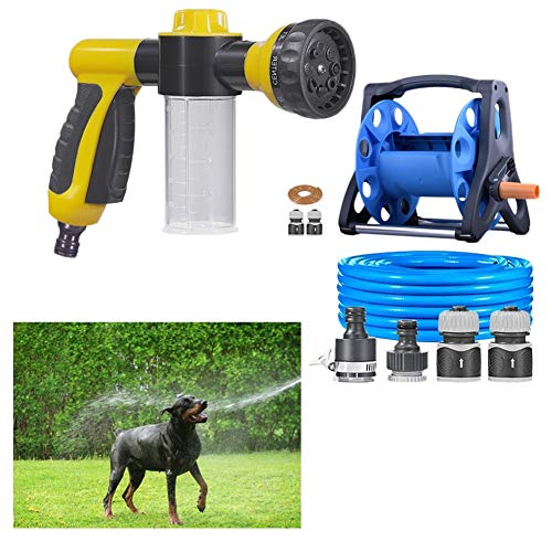Garden Hose Nozzle - Water Hose Spray Nozzle Heavy-Duty Spray Gun for Watering Plants, Cold Resistance Nozzles Spray Guns HUYP (Size : Water pipe+40m suit)