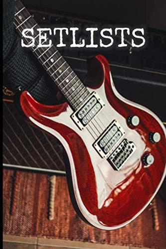Musician Setlist Logbook: Live band journal notebook, 6 x 9 inches, 120 pages
