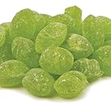 Claeys Sanded Candy Drops, Green Apple, 2 Pound