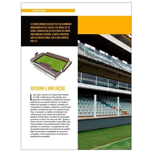 Livro Maquete 3D Estádio Vila Belmiro 54#