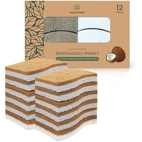 MMG Prime Natural Kitchen Sponge 12-Pack Cover