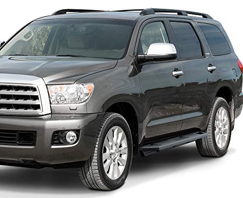 Tablas laterales de acero inoxidable 6.5in Tuxtreme para Toyota Sequoia miniatura 6